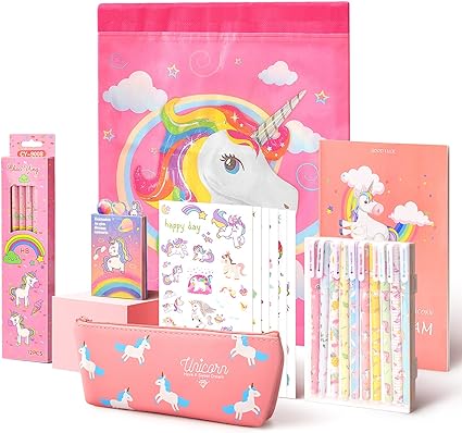 kits escolares de unicornios